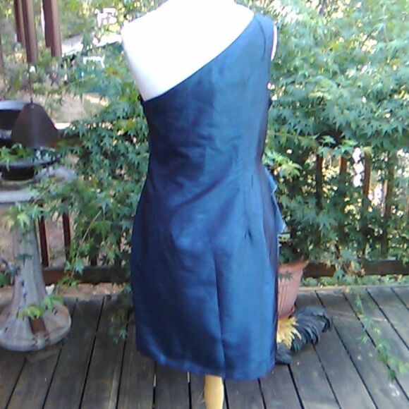 London Times One Shoulder Dressy Dress - Picture 6 of 10
